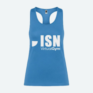 Camiseta técnica de tirantes - azul