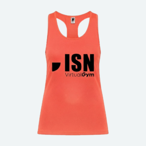 Camiseta técnica de tirantes - coral